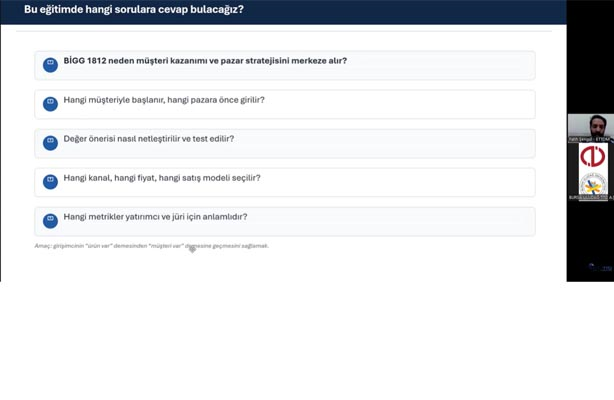 MÜŞTERİ KAZANIMI VE PAZAR STRATEJİSİ EĞİTİMİ GERÇEKLEŞTİRDİK